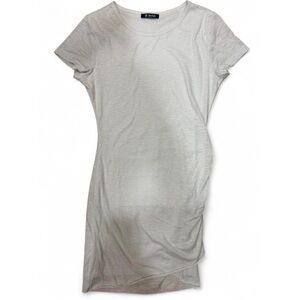 White T-shirt dress